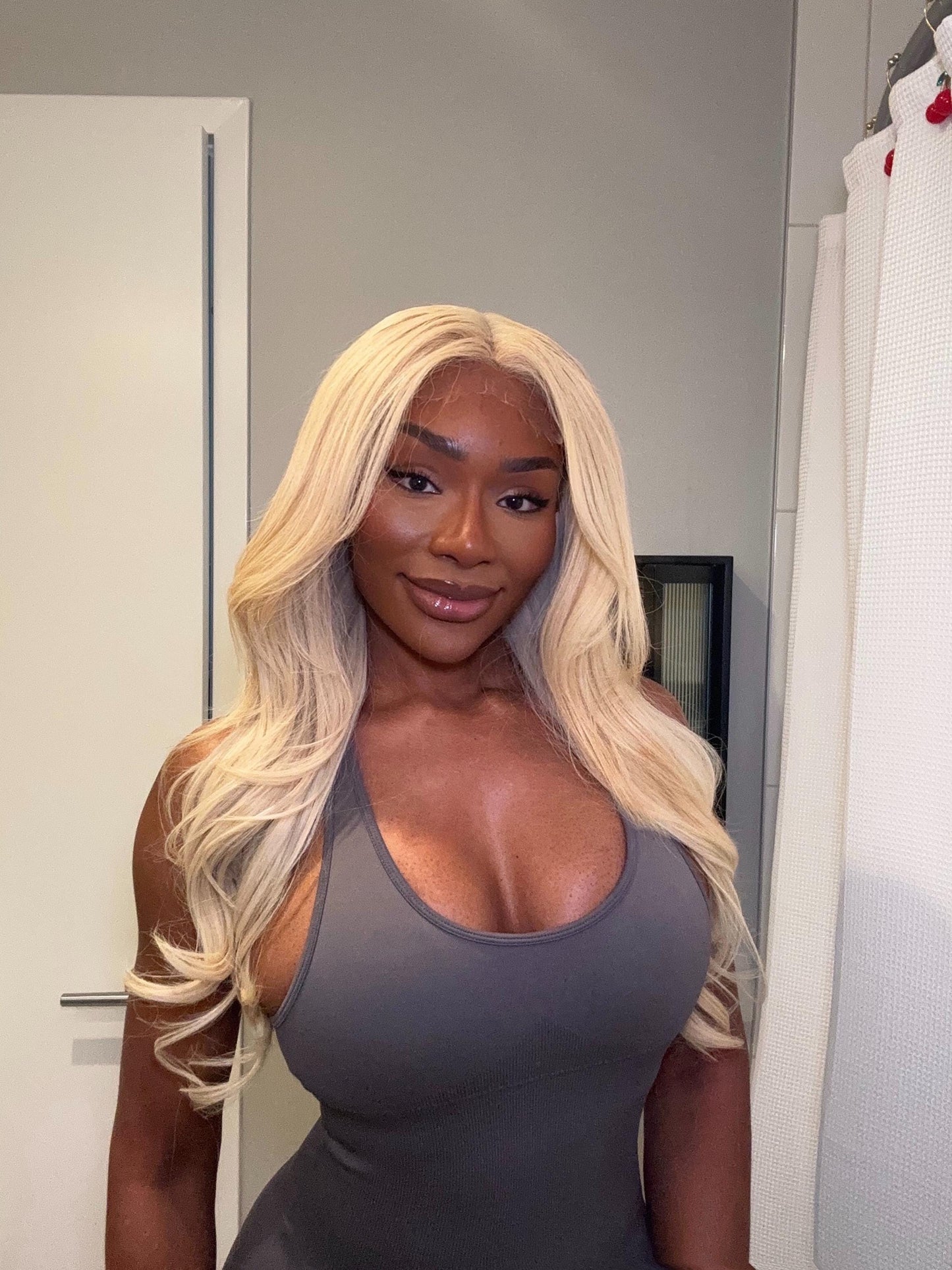 Luxury Custom Blonde Wig | 28” | Raw Indian Hair | machine- Sewn |